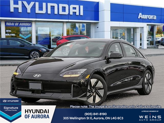 2025 Hyundai IONIQ 6 Preferred Long Range w/Ultimate Package (Stk: 26T1326) in Aurora - Image 1 of 22