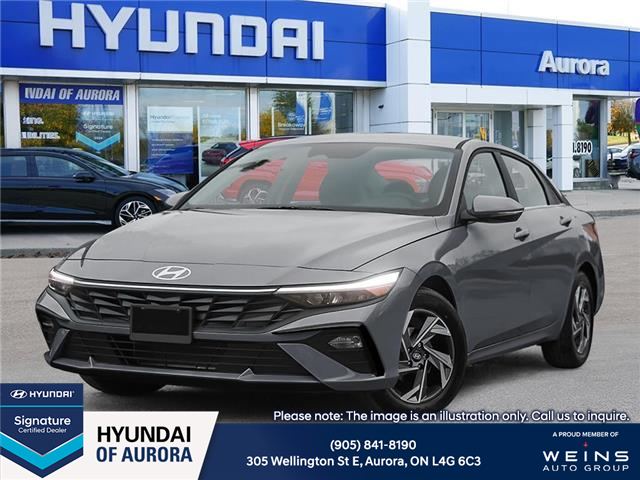 2025 Hyundai Elantra Luxury w/Two-Tone Interior (Stk: 26T1325) in Aurora - Image 1 of 20