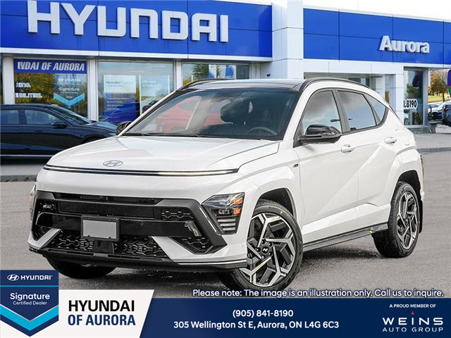 2025 Hyundai Kona 1.6T N Line Ultimate (Stk: 26T1347) in Aurora - Image 1 of 22