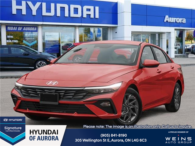 2025 Hyundai Elantra Preferred (Stk: 26T1449) in Aurora - Image 1 of 21