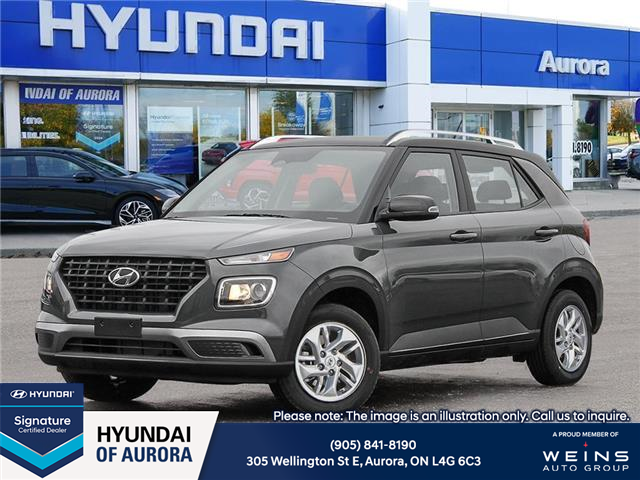 2025 Hyundai Venue Preferred w/Two-Tone (Stk: 26T1372) in Aurora - Image 1 of 20 2025 Hyundai Venue Preferred w/Two-Tone (Stk: 26T1372) in Aurora - Image 1 of 20