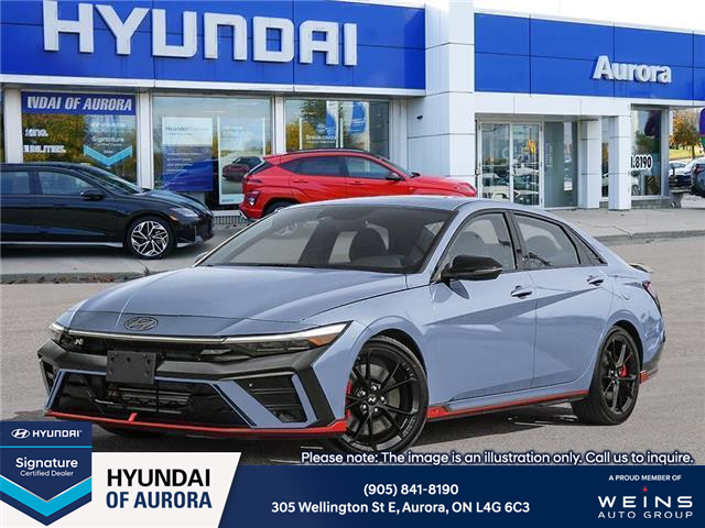 2025 Hyundai Elantra N Base (Stk: 261691) in Aurora - Image 1 of 19