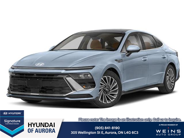 2026 Hyundai Sonata Hybrid Preferred-Trend (Stk: 261740) in Aurora - Image 1 of 3