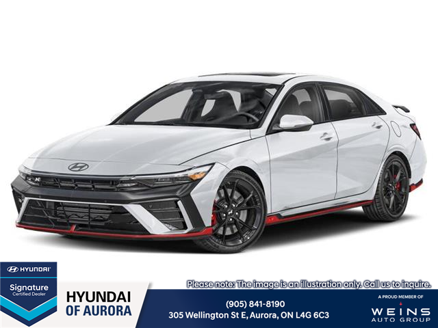 2026 Hyundai Elantra N Base (Stk: 261803) in Aurora - Image 1 of 3
