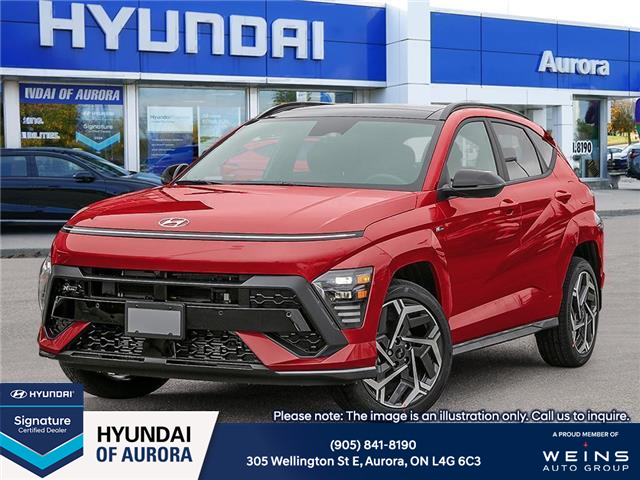 2026 Hyundai Kona 1.6T N Line (Stk: 261767) in Aurora - Image 1 of 21
