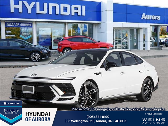 2026 Hyundai Sonata N-Line Ultimate (Stk: 261899) in Aurora - Image 1 of 23