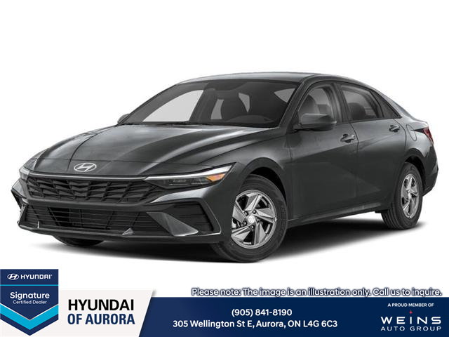 2026 Hyundai Elantra Preferred (Stk: 261843) in Aurora - Image 1 of 3
