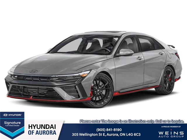 2026 Hyundai Elantra N Base (Stk: 261844) in Aurora - Image 1 of 3