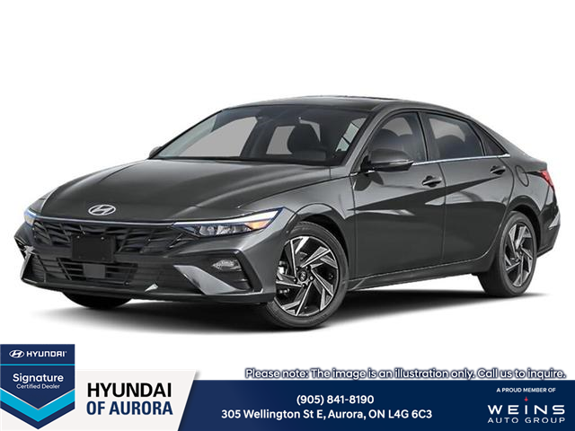 2026 Hyundai Elantra HEV Luxury w/Two-Tone Interior (Stk: 261848) in Aurora - Image 1 of 2
