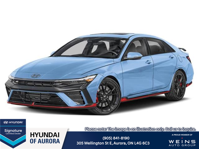 2026 Hyundai Elantra N Base (Stk: 261877) in Aurora - Image 1 of 3
