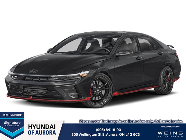 2026 Hyundai Elantra N Base (Stk: 261878) in Aurora - Image 1 of 3