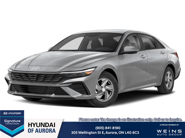 2026 Hyundai Elantra Preferred (Stk: 261933) in Aurora - Image 1 of 3