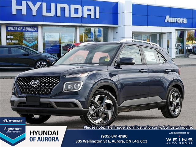 2026 Hyundai Venue Ultimate w/Black Interior (IVT) (Stk: 261831) in Aurora - Image 1 of 22