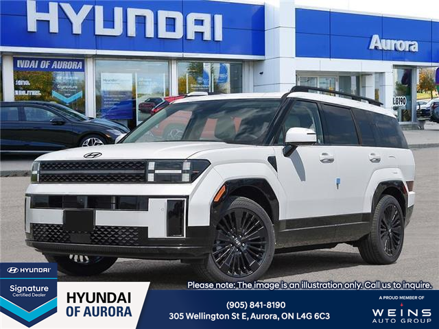 2026 Hyundai Santa Fe HEV Ultimate Calligraphy w/Beige Interior (Stk: 261865) in Aurora - Image 1 of 10