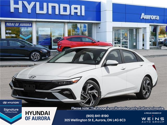 2026 Hyundai Elantra Preferred w/Tech Package (Stk: 261958) in Aurora - Image 1 of 23
