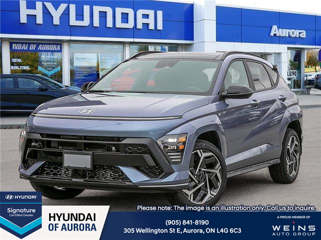 2026 Hyundai Kona 1.6T N Line Ultimate (Stk: 261984) in Aurora - Image 1 of 23