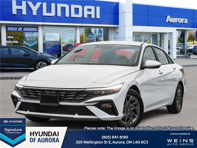 2026 Hyundai Elantra Preferred (Stk: 261884) in Aurora - Image 1 of 21