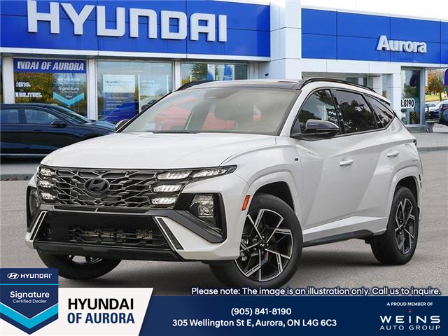 2026 Hyundai Tucson Hybrid N-Line (Stk: 26I2104) in Aurora - Image 1 of 23