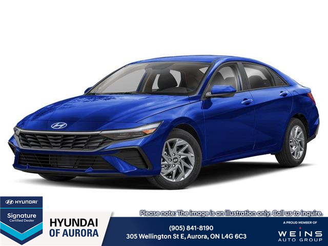 2026 Hyundai Elantra Preferred w/Tech Package (Stk: 262049) in Aurora - Image 1 of 12