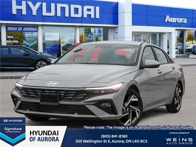 2025 Hyundai Elantra Preferred w/Tech Package (Stk: 26T1376) in Aurora - Image 1 of 22