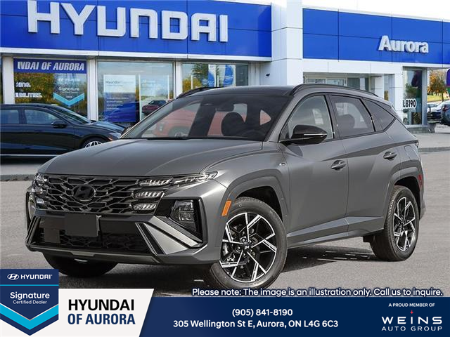 2026 Hyundai Tucson Hybrid N-Line (Stk: 261928) in Aurora - Image 1 of 23