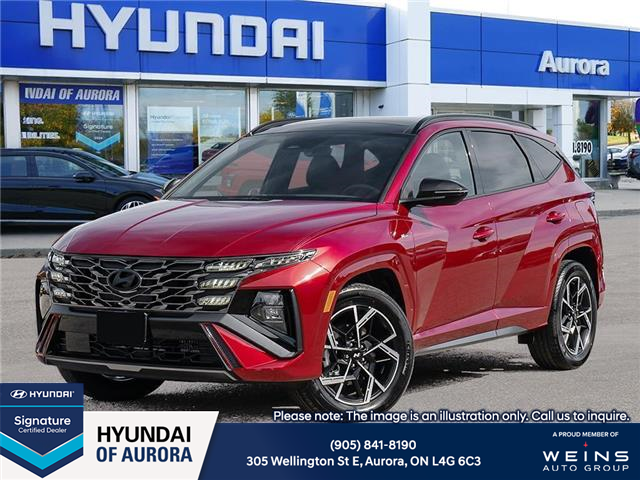 2026 Hyundai Tucson Hybrid N-Line (Stk: 2610215) in Aurora - Image 1 of 23