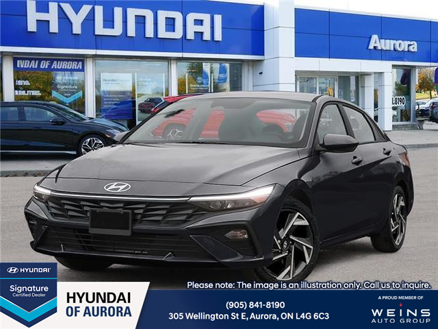 2026 Hyundai Elantra Preferred w/Tech Package (Stk: 2610234) in Aurora - Image 1 of 23