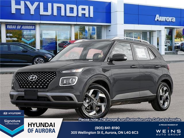 2026 Hyundai Venue Ultimate w/Black Interior (IVT) (Stk: 2610218) in Aurora - Image 1 of 21