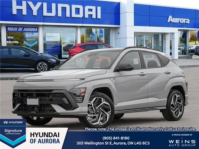 2026 Hyundai Kona 1.6T N Line (Stk: 2610252) in Aurora - Image 1 of 22