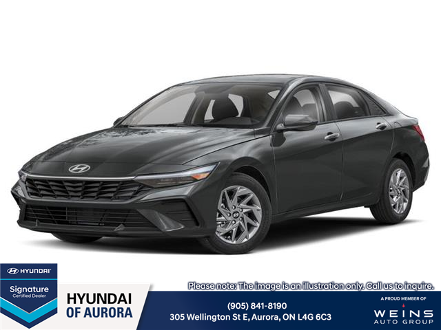 2026 Hyundai Elantra Preferred w/Tech Package (Stk: 26I2165) in Aurora - Image 1 of 3