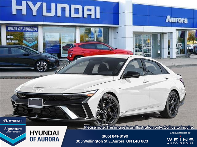 2026 Hyundai Elantra N-Line Ultimate (Stk: 26I2167) in Aurora - Image 1 of 20