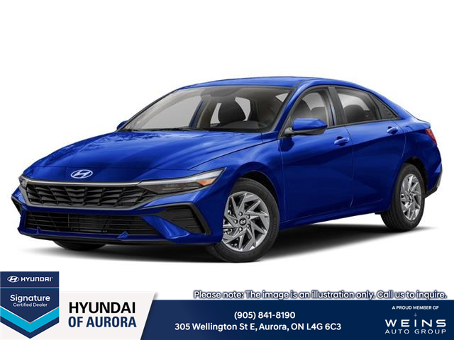 2026 Hyundai Elantra Preferred w/Tech Package (Stk: 2610313) in Aurora - Image 1 of 12