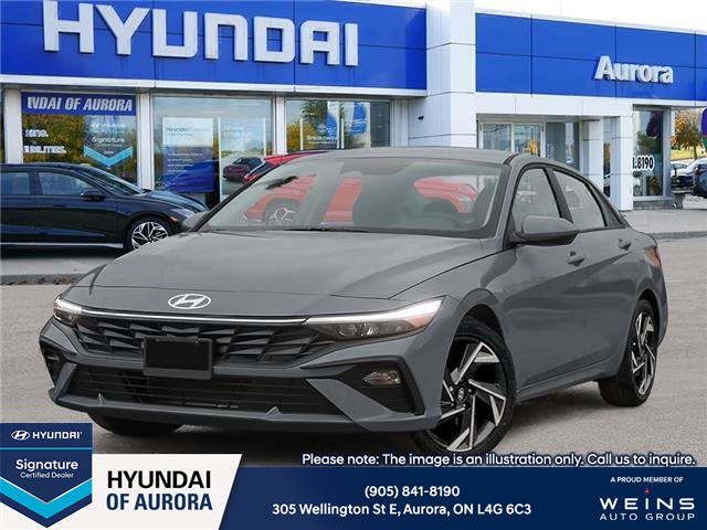 2026 Hyundai Elantra Preferred w/Tech Package (Stk: 2610353) in Aurora - Image 1 of 21