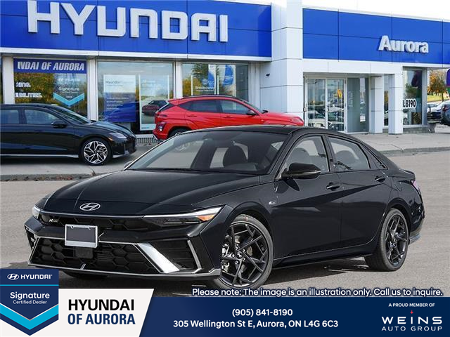 2026 Hyundai Elantra N-Line Ultimate (Stk: 2610331) in Aurora - Image 1 of 21