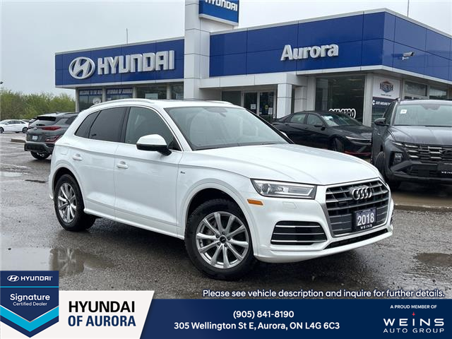 2018 Audi Q5 2.0T Progressiv (Stk: 26T1302A) in Aurora - Image 1 of 9