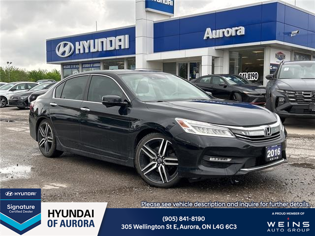 2016 Honda Accord Touring (Stk: 26T1363A) in Aurora - Image 1 of 2