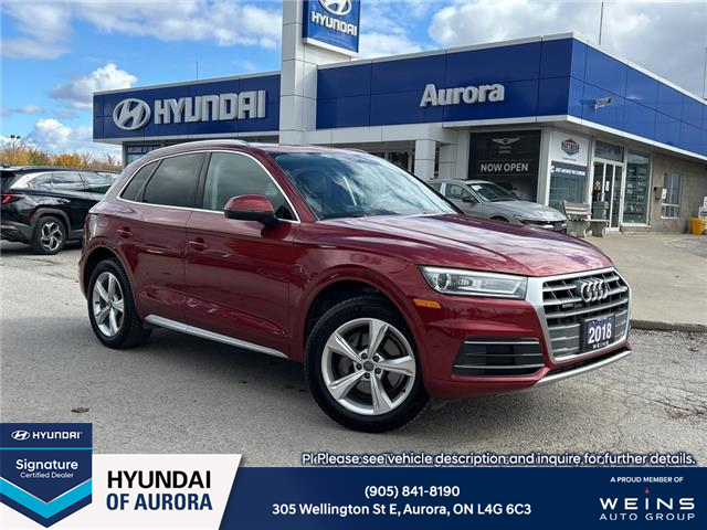 2018 Audi Q5 2.0T Progressiv (Stk: 26U1210) in Aurora - Image 1 of 22 2018 Audi Q5 2.0T Progressiv (Stk: 26U1210) in Aurora - Image 1 of 22