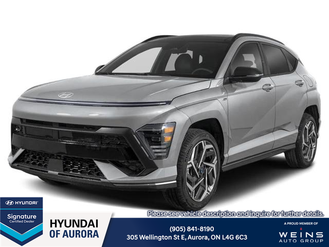 2025 Hyundai Kona 1.6T N Line (Stk: 26T1366) in Aurora - Image 1 of 2