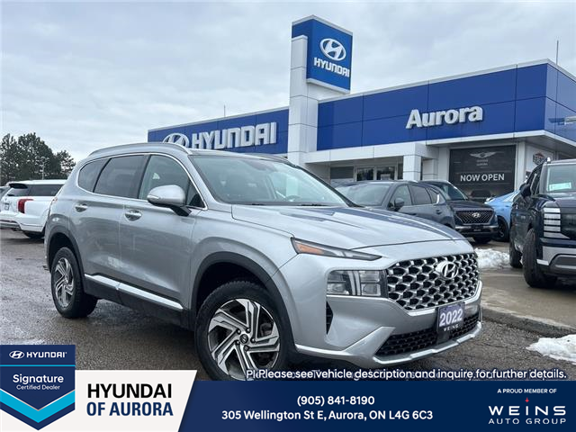 2022 Hyundai Santa Fe Preferred w/Trend Package (Stk: 261580A) in Aurora - Image 1 of 14