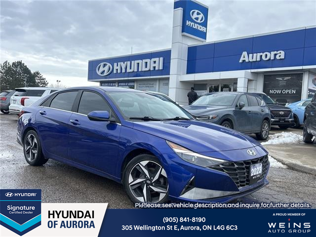 2023 Hyundai Elantra Luxury (Stk: 26U1238) in Aurora - Image 1 of 20