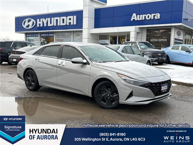 2023 Hyundai Elantra Preferred w/Tech Package (Stk: 261828A) in Aurora - Image 1 of 2 2023 Hyundai Elantra Preferred w/Tech Package (Stk: 261828A) in Aurora - Image 1 of 2