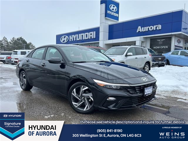 2025 Hyundai Elantra Preferred w/Tech Package (Stk: 261786A) in Aurora - Image 1 of 8