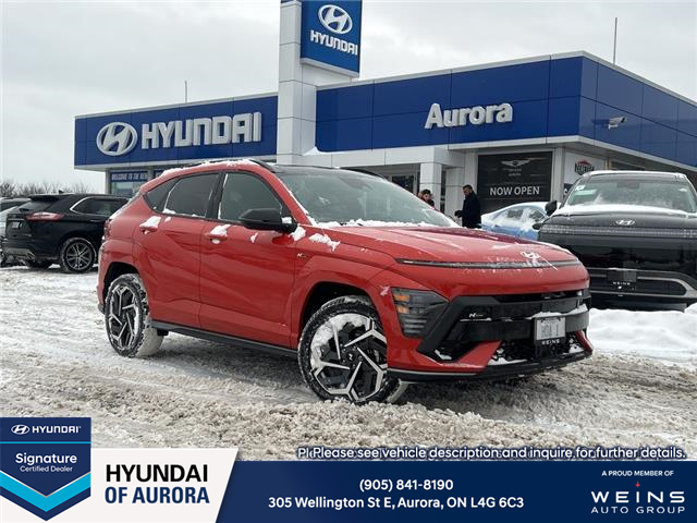 2025 Hyundai Kona 1.6T N Line (Stk: 261066) in Aurora - Image 1 of 19