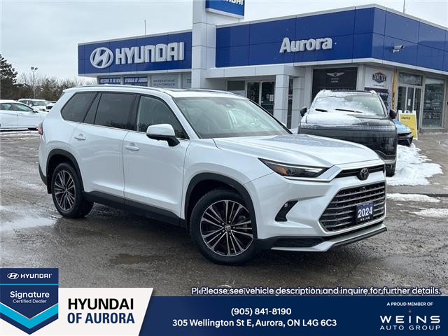 2024 Toyota Grand Highlander Hybrid Platinum (Stk: 261922A) in Aurora - Image 1 of 24