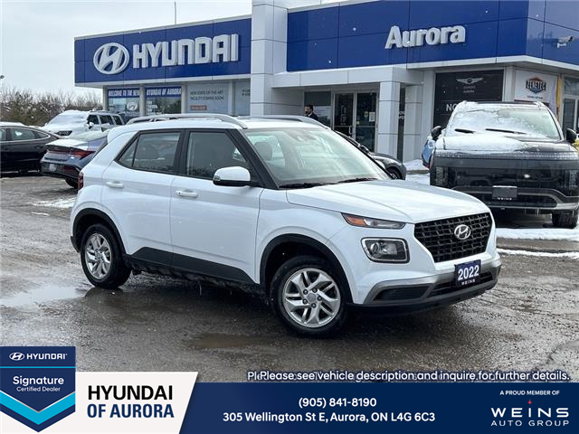 2022 Hyundai Venue Preferred (Stk: 261625A) in Aurora - Image 1 of 8
