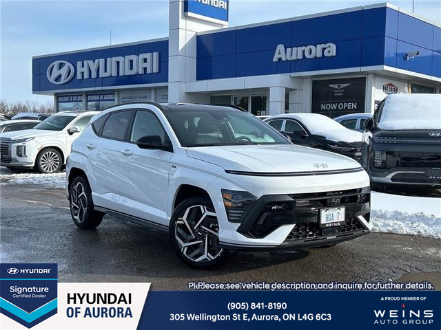2025 Hyundai Kona 1.6T N Line (Stk: 261033) in Aurora - Image 1 of 7