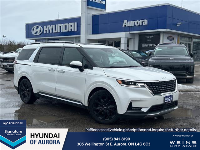 2022 Kia Carnival SX (Stk: 261980A) in Aurora - Image 1 of 8