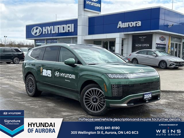 2026 Hyundai IONIQ 9 Preferred + w/Ultimate Calligraphy Package (Stk: 26U1287) in Aurora - Image 1 of 22