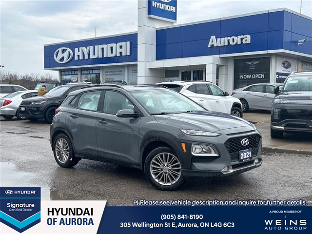 2021 Hyundai Kona 2.0L Preferred (Stk: 261650A) in Aurora - Image 1 of 8