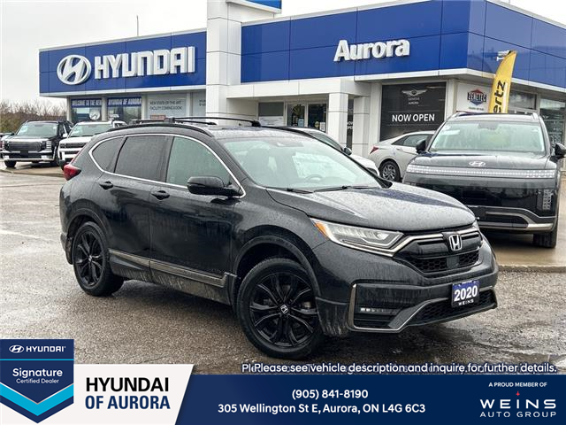 2020 Honda CR-V Black Edition (Stk: 261826A) in Aurora - Image 1 of 8